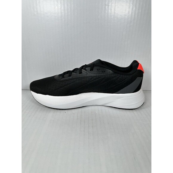 Size 10 Mens adidas DURAMO SL SHOES Core Black / Solar Red / Grey Six IF9483 NEW - Picture 4 of 8